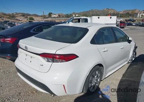 2020 Toyota Corolla Le from USA, damaged, VIN JTDEPRAE7LJ032961